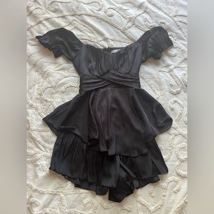 Saints + Secrets Black Romper